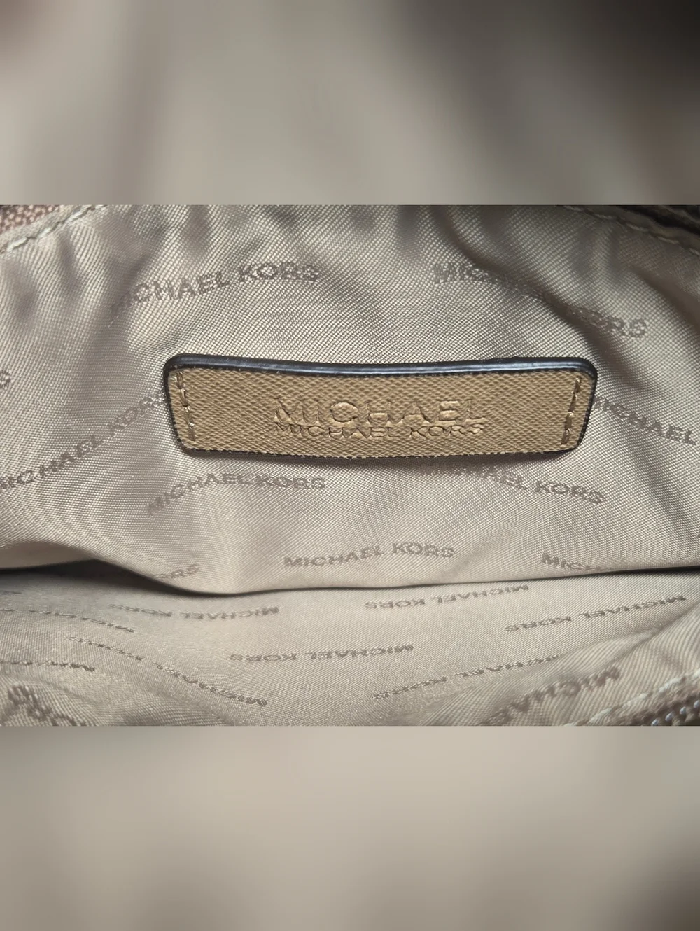 Michael Kors 4 In 1 Convertable Bag/Tote/backpack Brown Leather